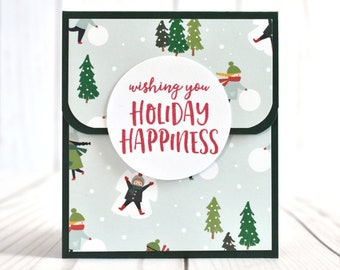 Handmade Christmas Gift Card Holders - Holiday Gift Card Holders - Coworker Christmas Gift for Her - Math Teacher Gift - Principal Gift