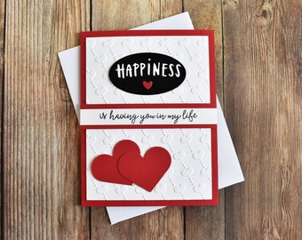 Fiance Birthday Card - Anniversary Gift for Boyfriend - Husband Gift Greeting Cards - 3rd Anniversary Card - I Love You Card - Long Distance