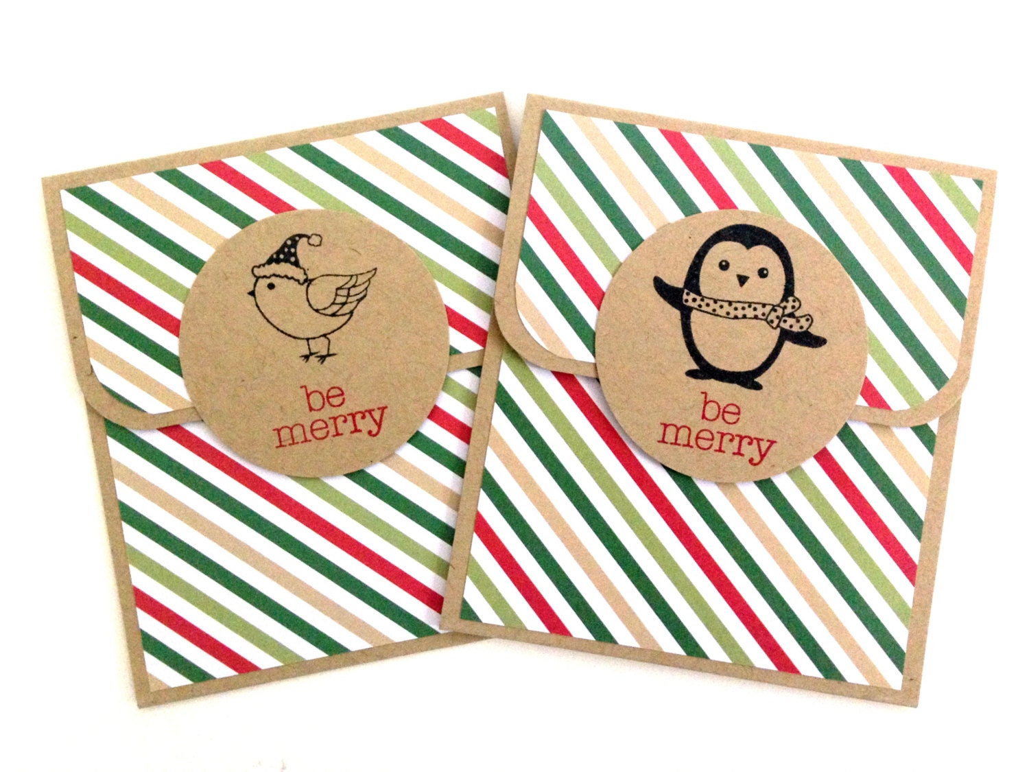 Cute Christmas Gift Card Holder Set Holiday Gift Card Holder Etsy