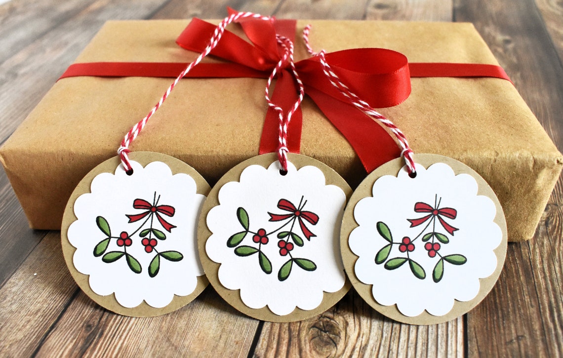 Christmas Gift Tags Etsy 
