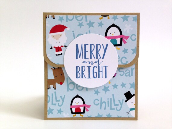 Holiday Gift Card Holder Christmas Gift For Teens Kids Etsy
