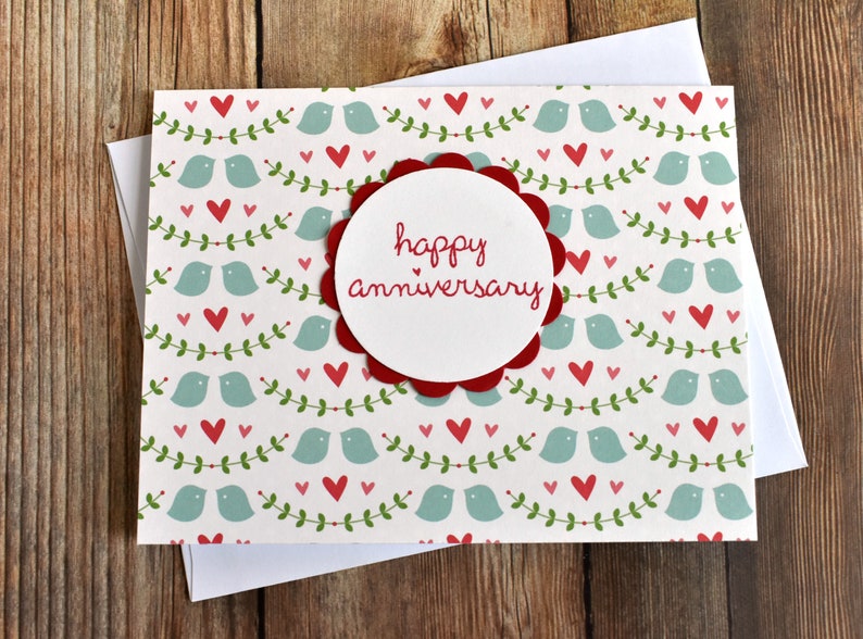 Happy Anniversary Card Anniversary Card for Parents - Etsy