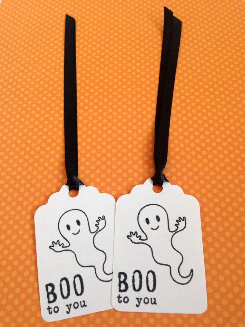 Halloween Gift Tags Halloween Gifts Kids Cute Halloween Etsy