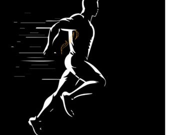 May include: Black and white graphic with the text "REBUILD YOUR CONFIDENCE" and "Warrior Mindset Edition." A silhouetted figure of a person running is featured. The text "KALLOS MINDSET SERIES - by Stylianos" is at the bottom.
