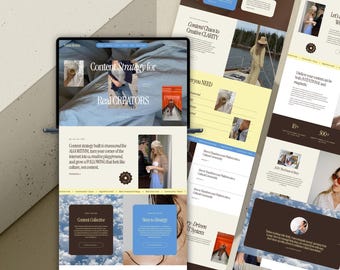 Hana Squarespace Template for Coaches and Creative Entrepreneurs, Squarespace 7.1 Template, Premium Squarespace Website