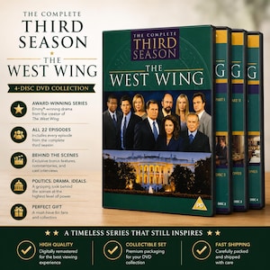West Wing – Komplett DVD-box för tredje säsongen