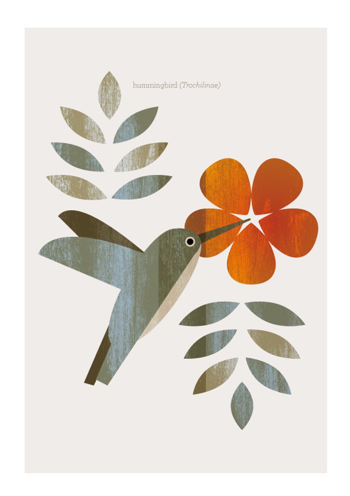 Printable Poster Art Hummingbird Wall Art Home Decor / Etsy