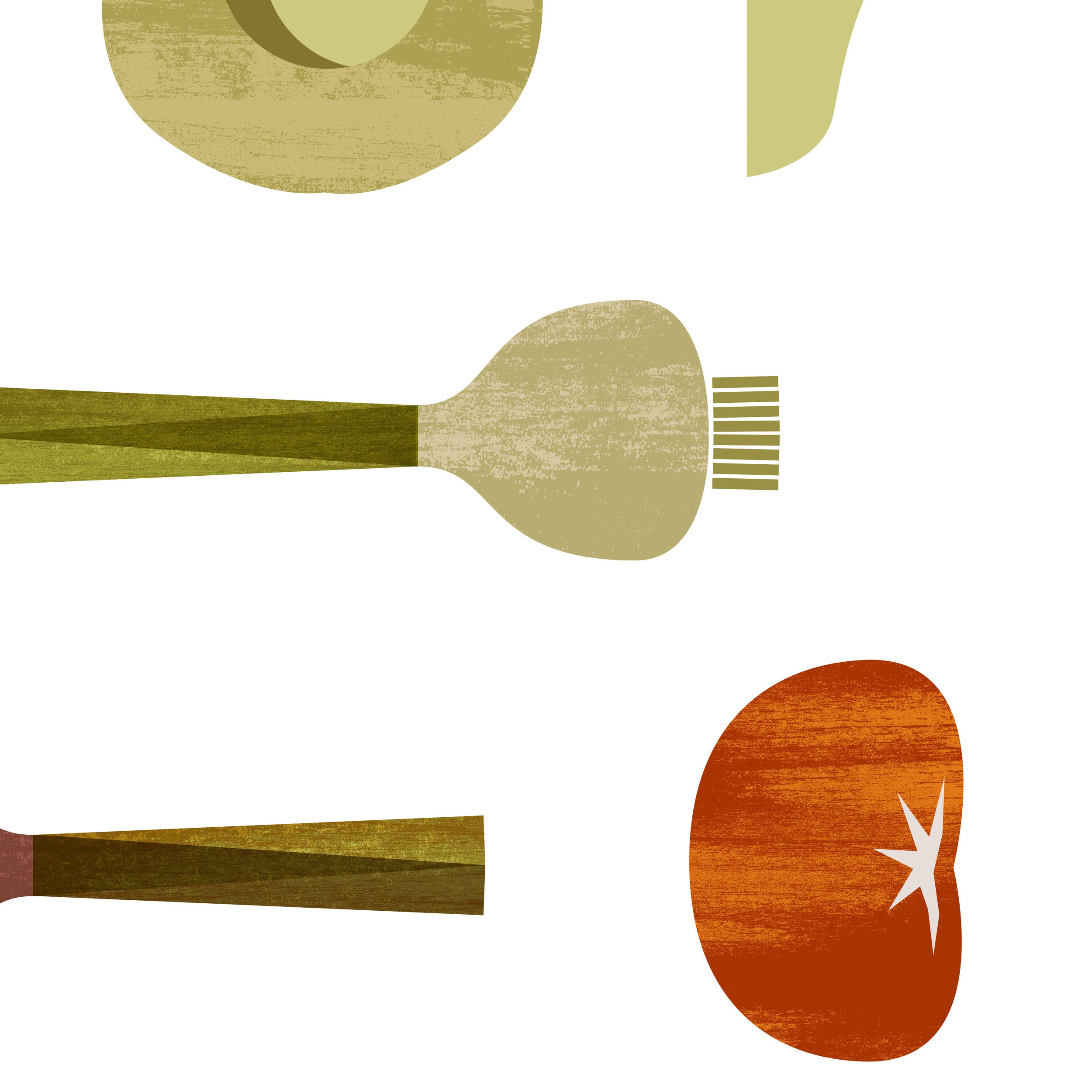 GUACAMOLE Poster Kitchen Deco Food Art Kitchen Decor Etsy