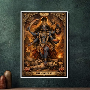 Kali Goddess Tarot - Etsy