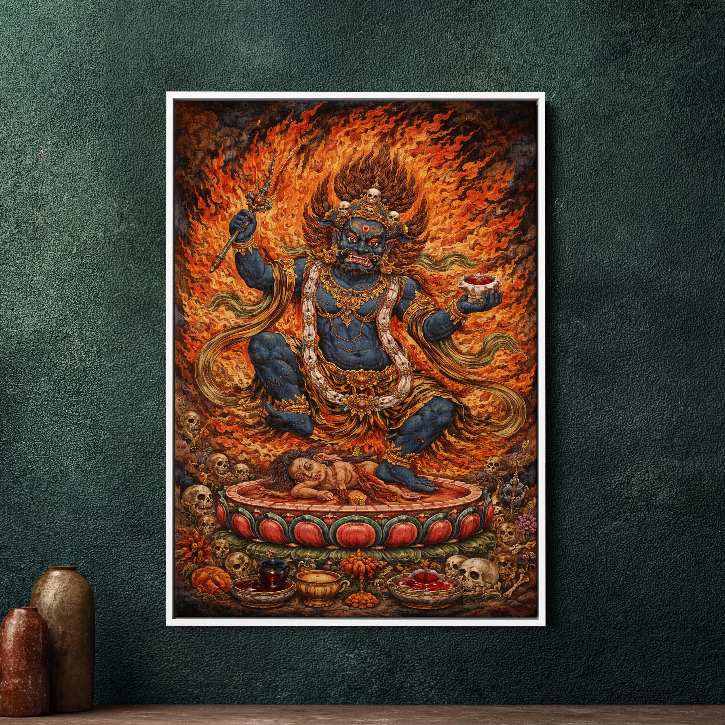 Yama Painting - Etsy