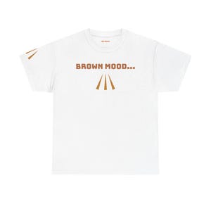 Emotion Archive Mood Colour Chart T-Shirt | Color-Mood Guide, Front/Back Print (brown mood)