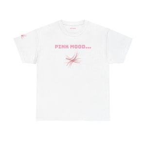 Emotion Archive Mood Colour Chart T-Shirt | Color-Mood Guide, Front/Back Print (pink mood)