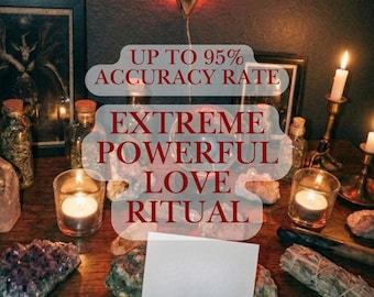 Hetzelfde uur De absolute overgave Bloedrood Liefde Bindend ritueel Obsessieritueel Diepe esoterische magie Dezelfde dag