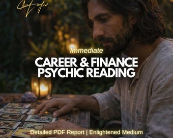 Carrière en financiën Paranormaal lezen | Geldvoorspelling, begeleiding bij het succes van een baan, duidelijkheid over het bedrijfstraject, welvaartsprognose, professionele groei