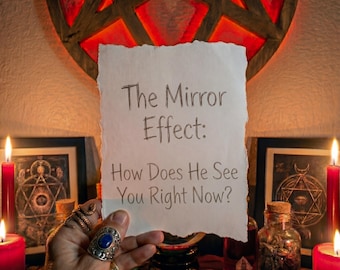 Same Hour The Mirror-effect Hoe ziet hij je nu Psychic Energy Scan Love Insight True Image Same Day