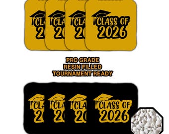 Class of 2026 Graduation pro style cornhole bags