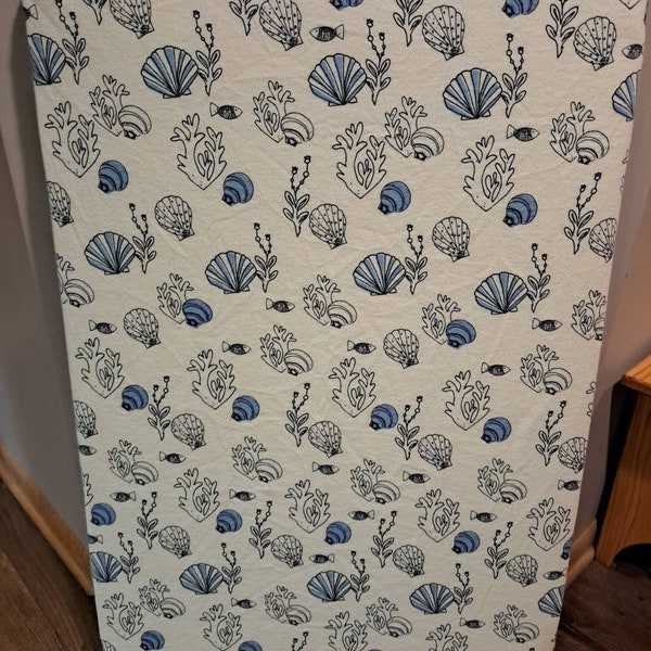 Coral Crib Sheet Etsy