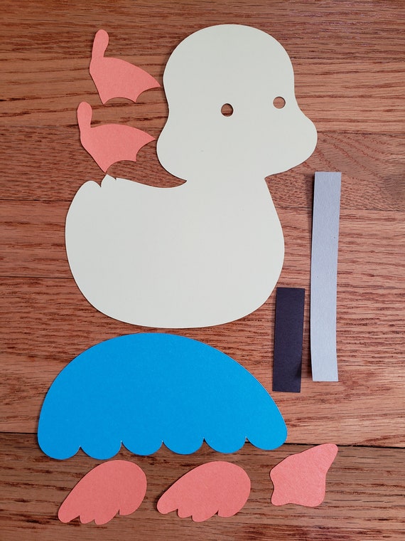 Crafts for kids - A paper duck