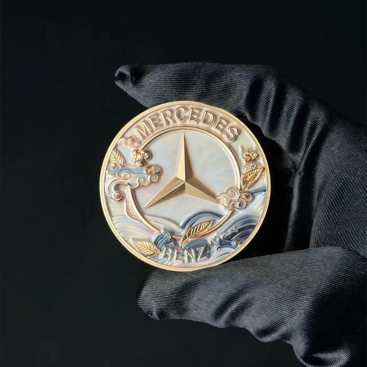 Mercedes Benz Gold Emblem - Etsy