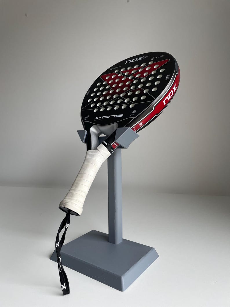 Padel Racket Display Frame Padel Racket Stand | Minimalist 3D Printed Display | Premium Base for ...