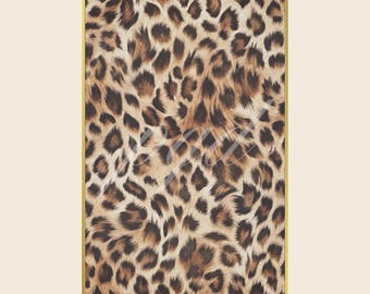 Cheetah Leopard Print Wall Art, Chic Vintage Y2K Luxury Girly Poster Print, Living Room Bedroom Apartment Dorm Decor