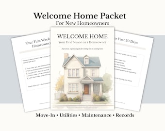 Guía para nuevos propietarios / Carpeta para la primera temporada (PDF)