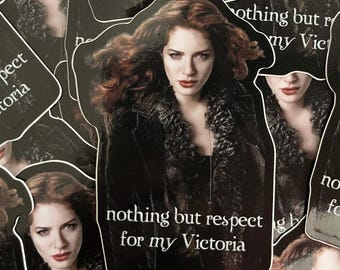Nothing but Respect for My Victoria 3” Twilight Sticker