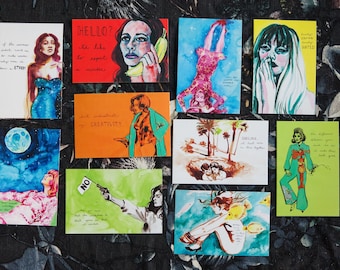 Hilarious and Poetic 10-Postcard Pack (4X6)