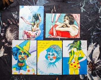 Life is a Joke Funny 5-Print Pack 5X7