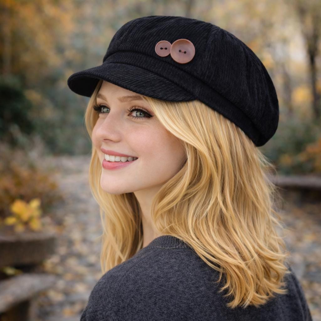 Cappello Con Visiera In Velluto Corduroy Cinofili | Carabinieri Store