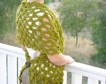 Crochet Pattern - The Any Way Wrap