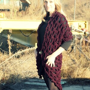 Crochet Pattern - Easy - The Any Way Wrap