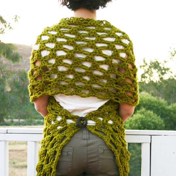 Crochet Pattern - The Any Way Wrap pattern