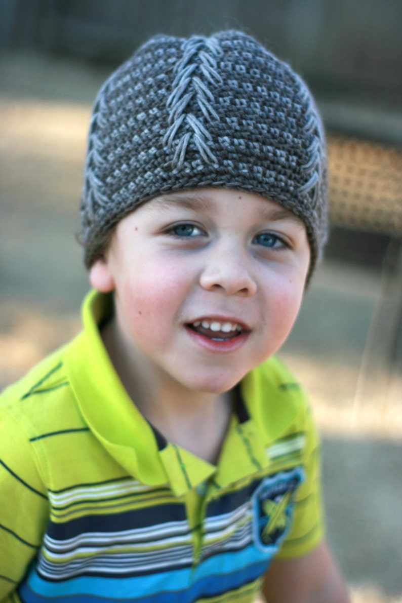 Crochet Pattern Nature Walk Beanie One Size Fits Most Etsy