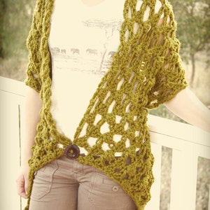 Crochet Pattern The Any Way Wrap pattern zdjęcie 3