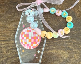 Custom Swiftie Inspired Keychain