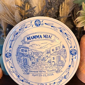 Hand-Painted, Custom Plate – Made Just for You