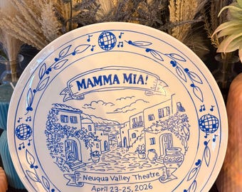 Hand-Painted, Custom Plate – Made Just for You