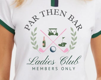 Golf Shirt PNG, Abandoned Golf Wife png Social Club Clipart Cart Girl Trendy Preppy Golf Cart Cocktail Club SVG Golf Summer design Par