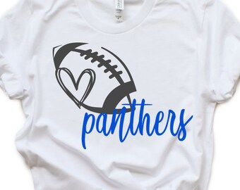 Panther SVG Football SVG Panthers T-Shirt Design Mascot Tailgate Grunge Mom Shirt Fall Friday Night Lights Cricut Cut Files Silhouette Cut