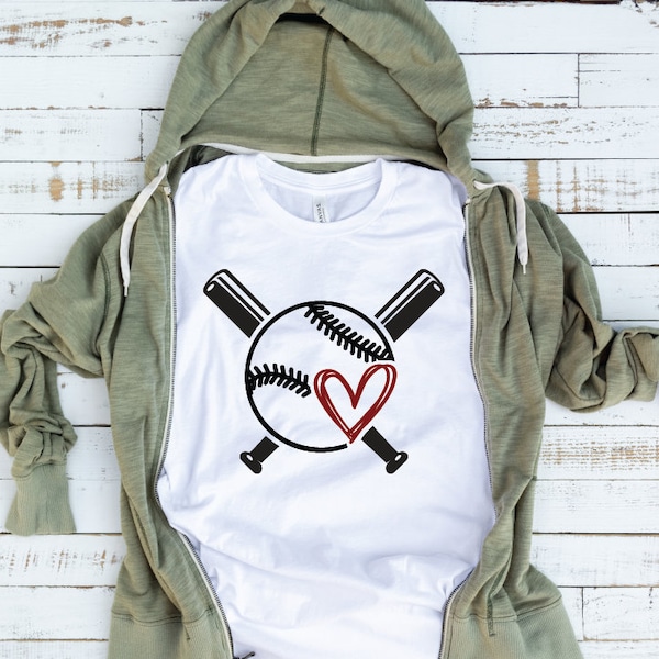 Baseball SVG Fastpitch Softball Cross Bats Tshirt Dad Heart Mom Little League Kids cricut htv silhouette tshirt vinyl clipart Softball