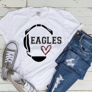 Adler Wrestling Herz Kopfbedeckung SVG Adler Matte Mama T-Shirt Wrestle Cricut geschnitten Dateien, Silhouette geschnitten Dateien, SVG Schneidedateien