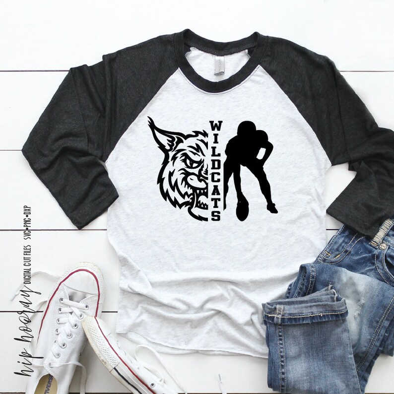Download Wildcats Football SVG Wildcat Mom T-Shirt Design Mascot | Etsy