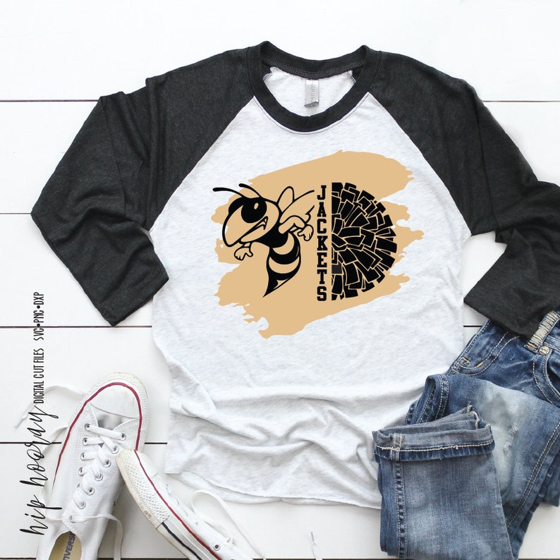 Download Cheer svg Jackets Team Cheer Shirts Cheerleader SVG Yellow ...