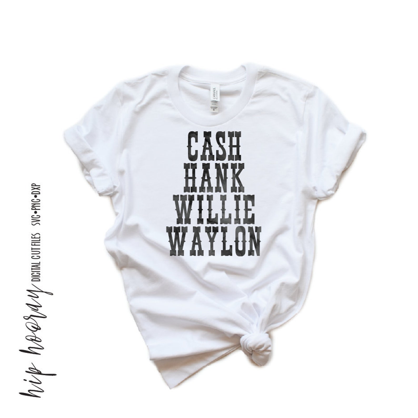 Cash Hank Willy Waylon SVG I Love My Country USA States Music America ...