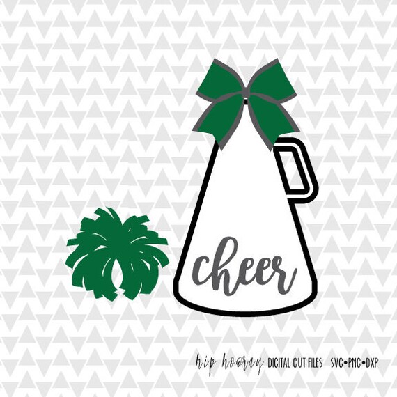 Cheer Cheerleader Pom Pom Svg Pompom Football Bow Mom Friday Etsy