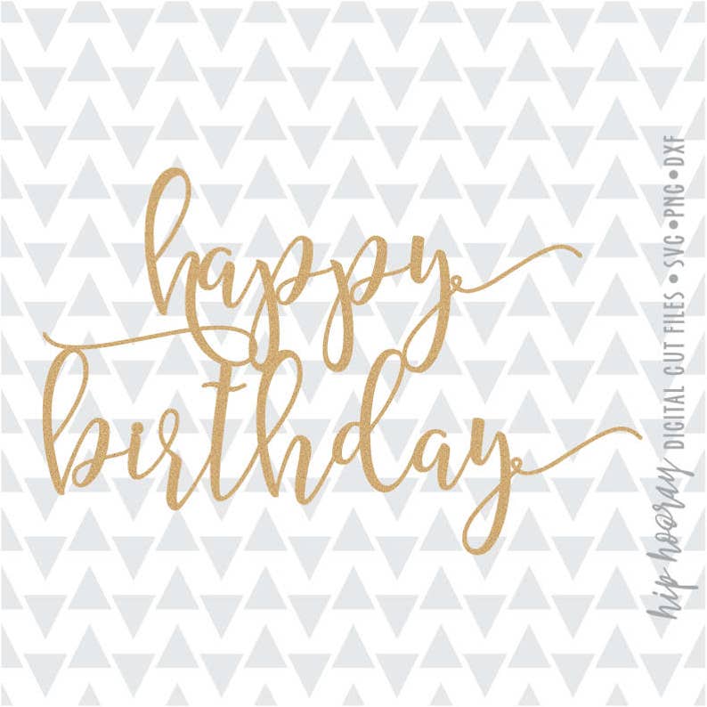Download Hapy Birthday Cake topper Printable Birthday SVG Birthday ...