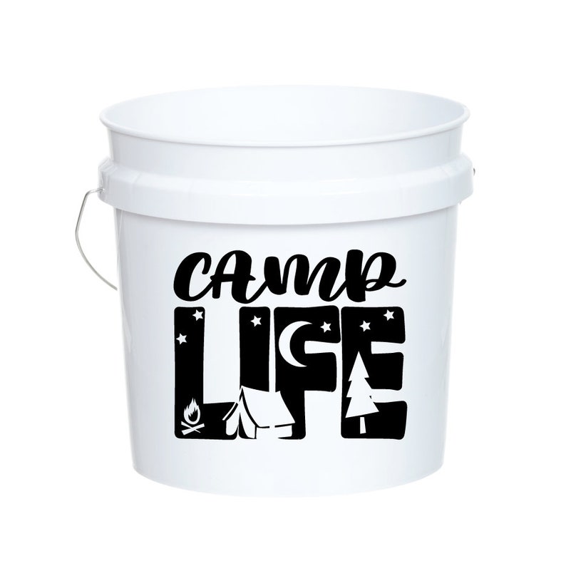 Download Camping SVG Camp Life Tent RV Cricut Pail Bucket Outdoor ...