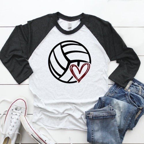 Volleyball Lepoard Print Heart Svg Volley Ball Mom Court Club - Etsy