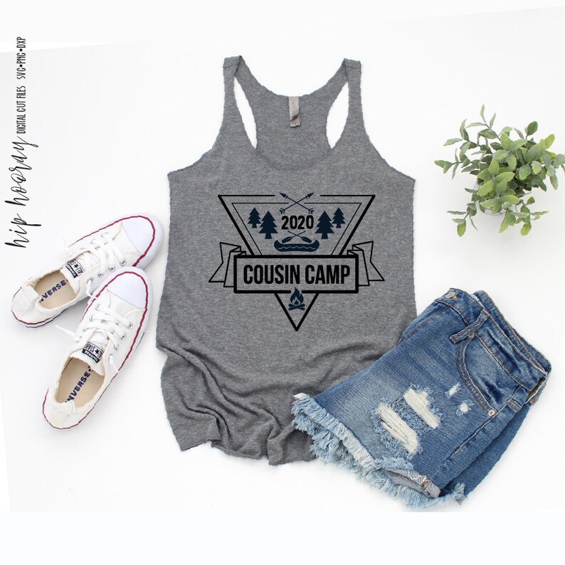 Download Cousin Camp SVG Canoe Summer Family Shirt Grandma Grandpa ...
